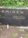 Record image of Alma Edvardintytär Nurminen (born Laurila)