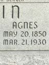 Record image of Agnes Karlin (geb. Schueler)