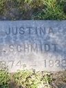 Record image of Justina Schmidt (geb. Friesen)