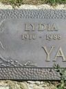 Record image of Lydia Mary Yanke (born Bohnet)