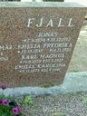 Record image of Emilia Fredrikka Fjäll (born Björkroth)
