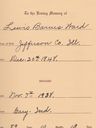 Record image of Lewis Barnes Ward