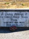 Record image of Victoria Maud Mary Paul (nacida Jones)