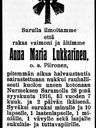 Record image of Anna Maria Pekantytär Lukkarinen (o.s. Piironen)