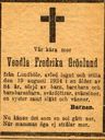 Record image of Wendla Fredrika Grönlund (o.s. Henricsdotter)