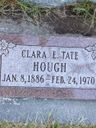 Record image of Clara Elizabeth Hough Hough/ Peterson (born Tate)