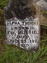 Record image of Alfred H. "Alpha" Thomas