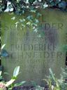 Record image of Karoline Friederike Schneider (born Schwarz)