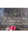Record image of Kaisa Armiida Heikintytär Keränen (born Möttönen)