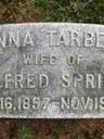 Record image of Anna Abigail Spring (born Tarbell)