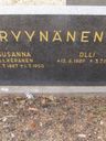 Record image of Susanna Juhontytär Ryynänen (born Keränen)