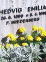 Record image of Hedvig Emilia Lindroos (o.s. Bredenberg)