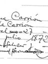Record image of Juliana 1872B Diaz (born Carrion)