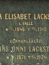 Record image of Johanna Augusta Enwald (born Walle)