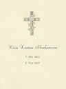 Record image of Hilda Kristina Abrahamsson
