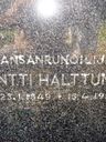 Record image of Bengt Halttunen