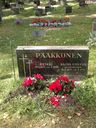 Record image of Saima Amanda * Pääkkönen (born Leinonen)