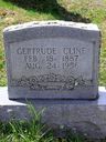 Record image of Gertrude Cline (born Browning)