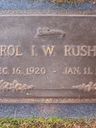 Record image of Carol Irene Rushton (born Williams)