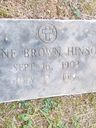 Record image of Irene B Hinson (born Brown)