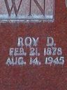Record image of Leroy D “Roy” Brown