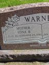 Record image of Edna Warner (born Brown)