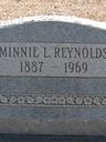 Record image of Minnie Reynolds (born Lee)