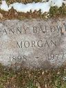 Record image of Fanny Taylor Morgan (born Baldwin)
