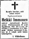 Record image of Henrik Immonen