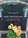 Record image of Lovisa Charlotta Holm (o.s. Lundström)