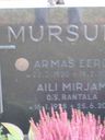 Record image of Aili Mirjam Mursula (born Rantala)