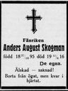 Record image of Anders August Skogman