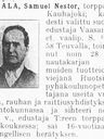Record image of Samuel Nestor Snellman, Rajala