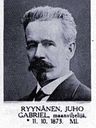 Record image of Juho Gabriel Ryynänen