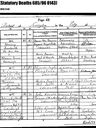 Record image of * Mary 'Maura Rua' McHugh (born English)