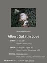 Record image of Albert Gallatin Love