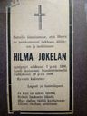 Record image of Hilma Juhontytär Jokela (born Forsman)