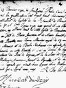 Record image of Jeanne ou Anne Favreau Deslauriers, dite Lapierre, Migner (born Meunier dite Lapierre)