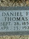 Record image of Daniel Filmore THOMAS