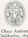 Record image of Olaus Andreae Dalekarlus