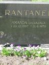 Record image of Amanda Johanna Kallentytär "Kaarlentytär" Rantanen (born Vitikka, Rajala)