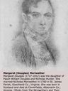 Record image of Margaret "Douglas" Meriwether (born Douglass)