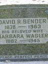 Record image of Barbara Bender (born Wagler)