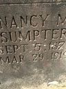 Record image of Nancy Melinda Sumpter (Nutter)