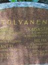 Record image of Kaisa Stiina Samuelintytär Tolvanen (o.s. Nissinen)