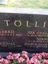 Record image of Ida Matintytär Tölli (born Rajaniemi)