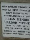 Record image of Johan Henrik Haldor Weihe