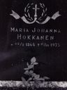 Record image of Maria Johanna Michelsdotter Hokkain (o.s. Hokkanen)