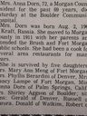 Record image of Anna Dorn (geb. Loose)