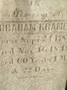 Record image of Daniel Abraham Kramer